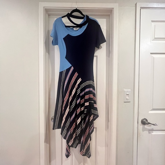 Deconstructed Jersey Tee Dress by Monse - Picture 3 of 8